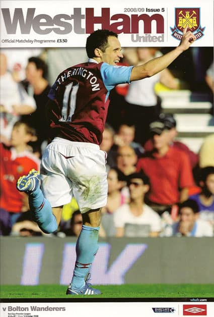 West Ham United FC v Bolton Wanderers FC